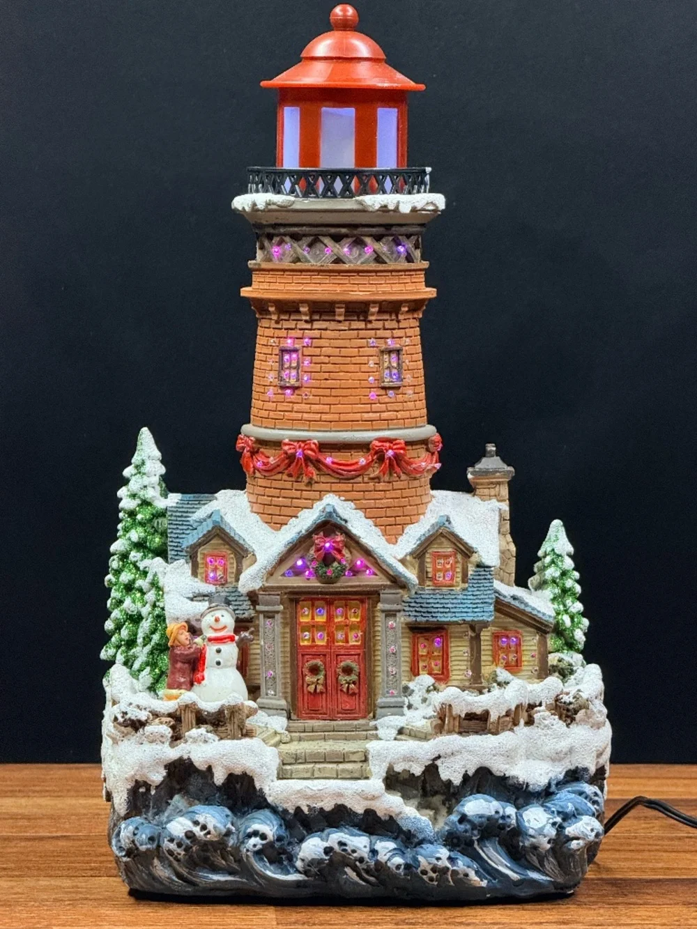 HOLIDAY LIVING Fiber Optic Lighthouse
